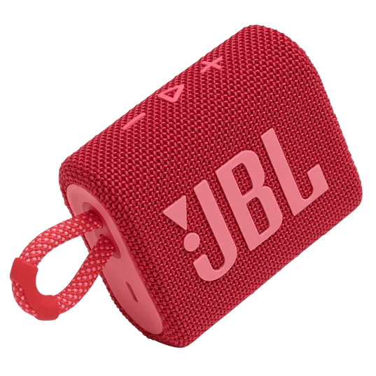 JBL Go 3 Portable Waterproof Speaker Red Onezeros.in