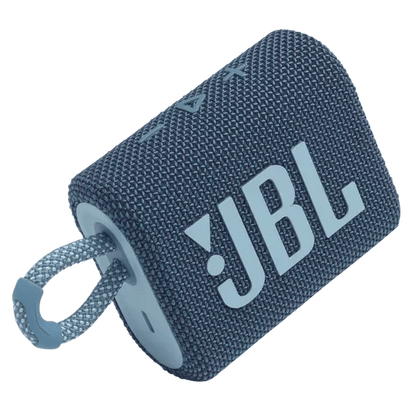 JBL Go 3 Portable Waterproof Speaker Blue Onezeros.in