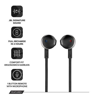 JBL T205BT Wireless Headphones JBL