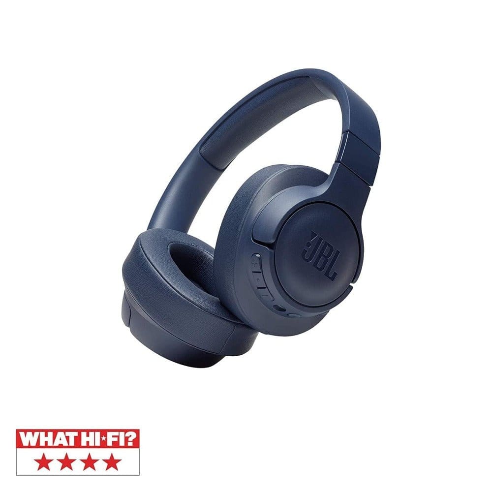 JBL Tune 750BTNC Over-Ear Wireless Active Noise-Cancelling Headphones Blue JBL