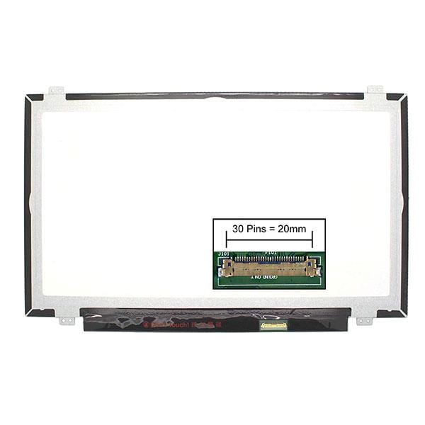 Laptop 14-inch LCD Screen - 30 Pin Video connector Onezeros.in