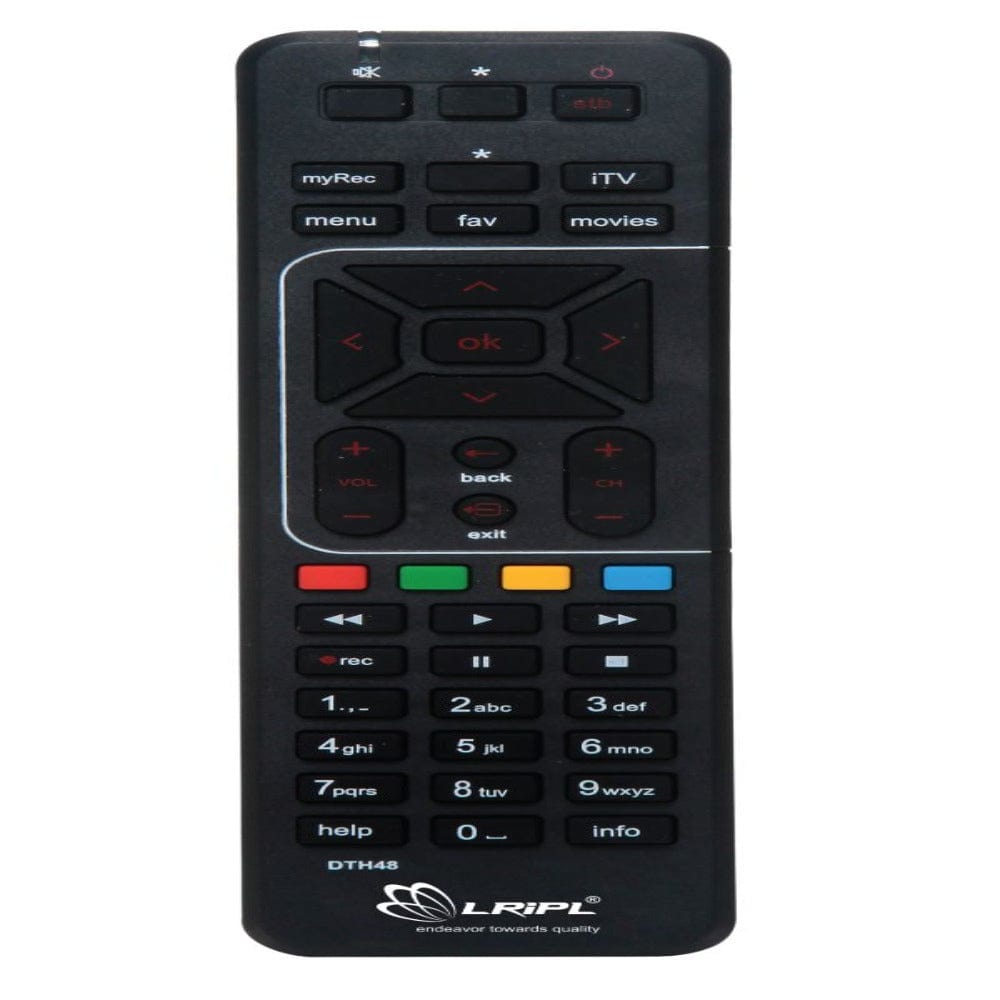 LRIPL Compatible Remote for Airtel DTH without Learning Feature Onezeros.in