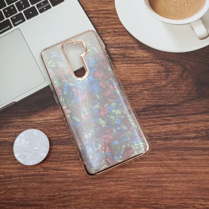 Marble Pattern Back Cover For Redmi Note 8 Pro Phone Case With Pop Up Holder Mixed Onezeros.in