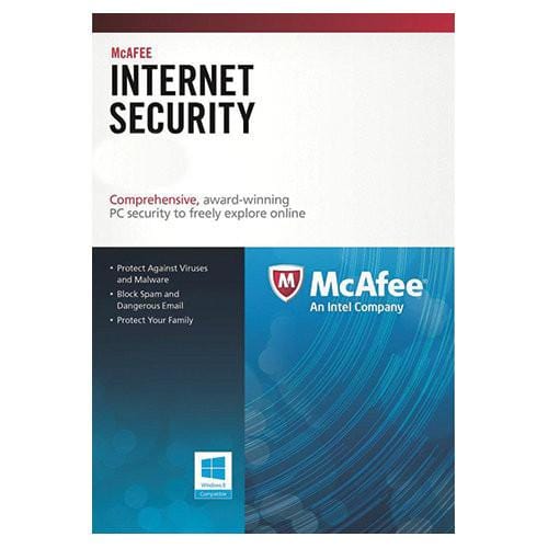 McAfee Internet Security (10 Users)/1 Year McAfee