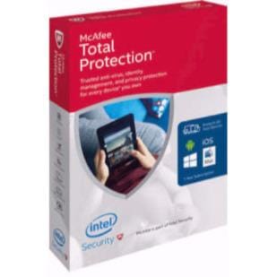 McAfee Total Protection (1 User)/1 Year McAfee