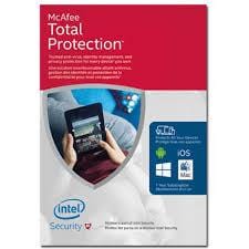 mcafee total protection 10 devices/1 Year McAfee