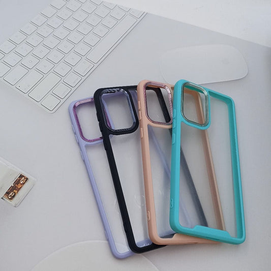 Electroplating Camera Frame Cell Phone Case for iPhone 11 Pro Back Cover