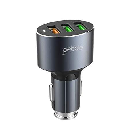 Pebble Quick 3 USB Car Charger Pebble