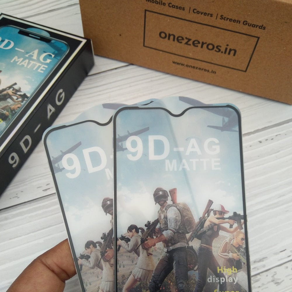 PUBG 9D-AG Matte Tempered Glass for Oneplus 6T Screen Protector Onezeros.in