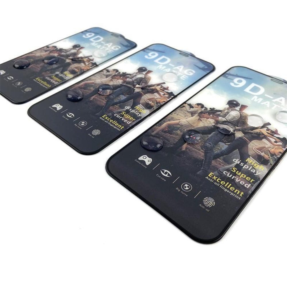 Samsung Galaxy M53 (5G) Full Screen Anti Fingerprint 9D-AG Matte Tempered Glass Screen Protector Mobiles & Accessories