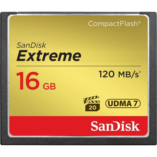 SanDisk Extreme Compact Flash Memory Card 16 GB SanDisk