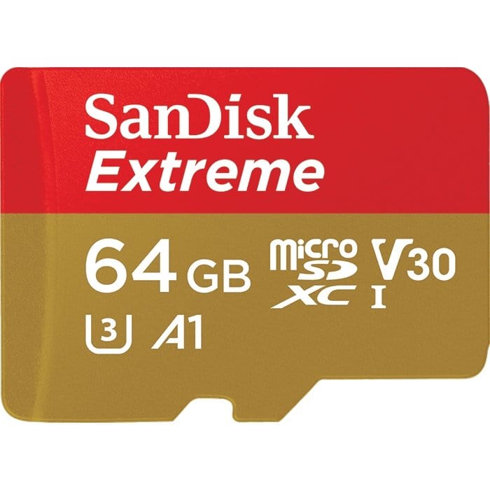 SanDisk Extreme microSD UHS-I Memory Card 64 GB SanDisk