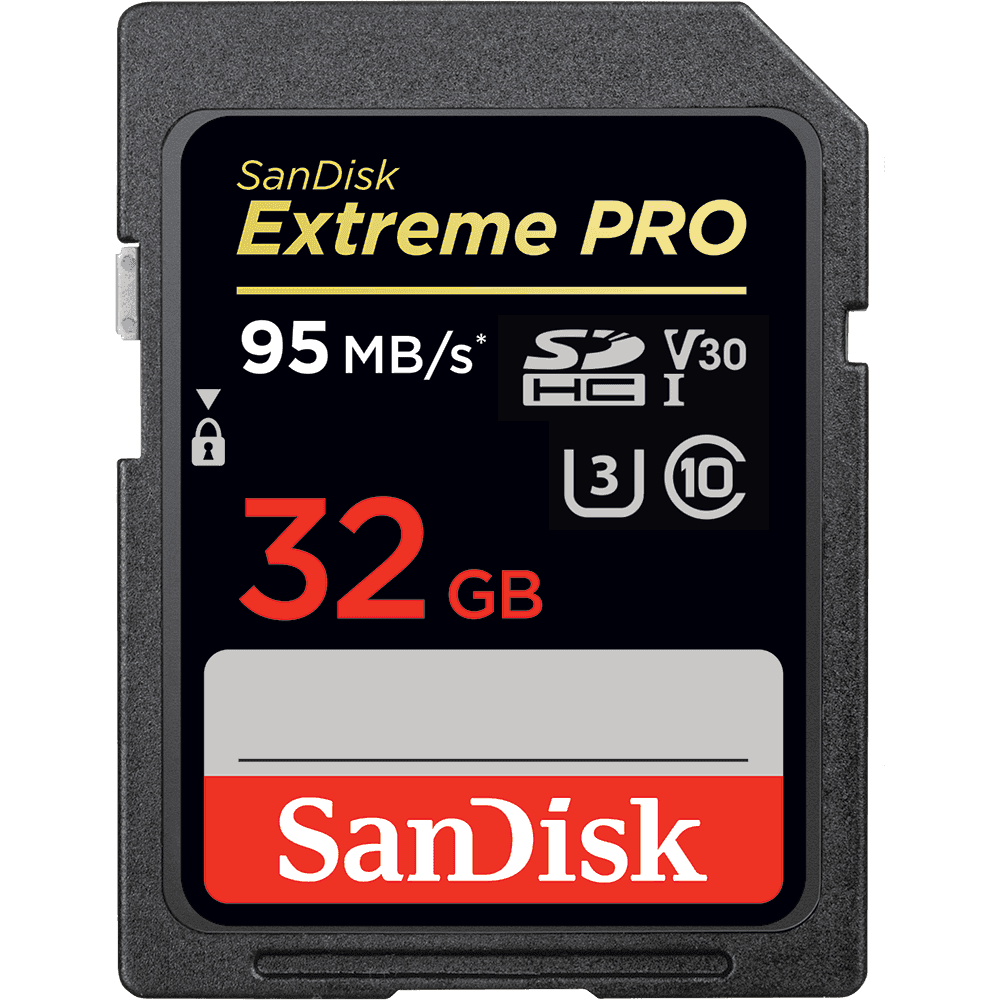 SanDisk Extreme PRO SDHC and SDXC UHS-I Cards 32 GB Onezeros.in