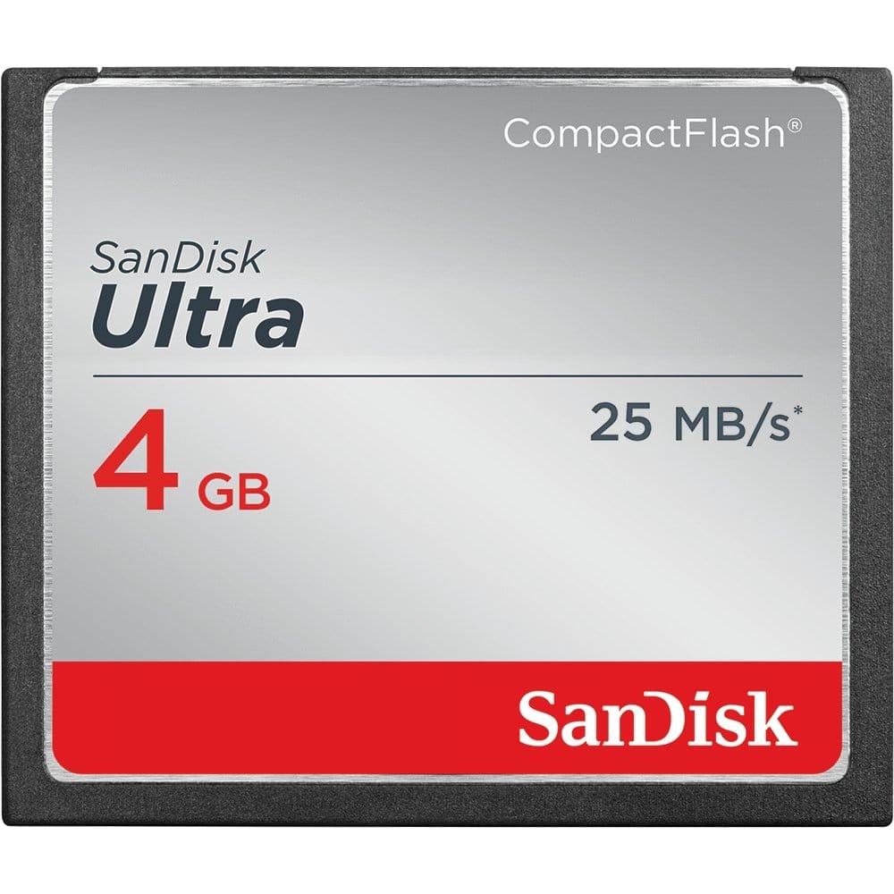 Sandisk Ultra Compact Flash Memory Card 4 GB SanDisk