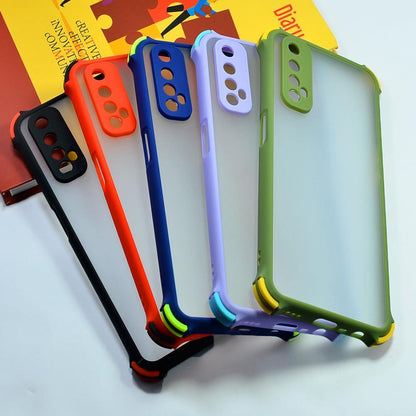 Shockproof Smoke Case For Realme 7 Mobile Cover Onezeros.in