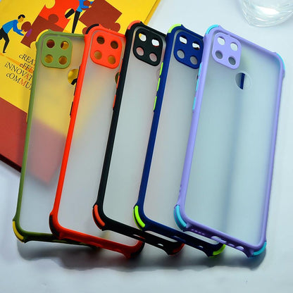 Shockproof Smoke Case For Realme C12 Mobile Cover Onezeros.in