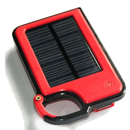 Smartphone Clip-On Solar Charger Red Onezeros.in