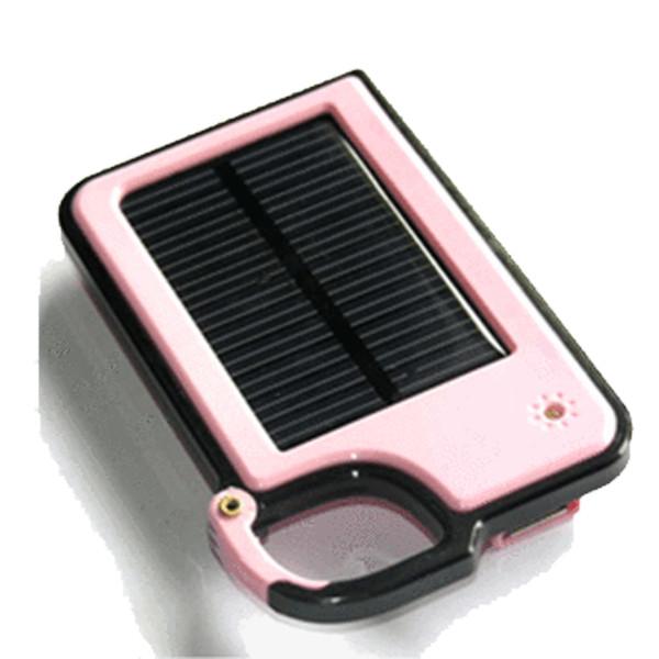 Smartphone Clip-On Solar Charger Pink Onezeros.in