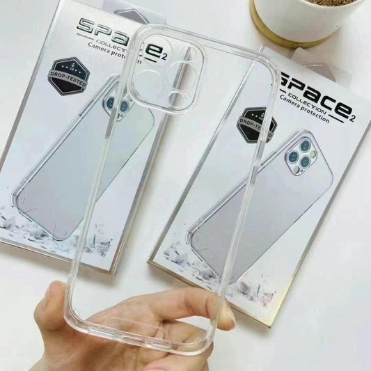 Space Transparent Crystal Phone Case For iPhone 13 Pro Onezeros.in