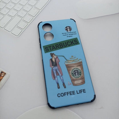 Starbucks Mobile Phone Case for OPPO A17 Back Cover 2 Onezeros.in