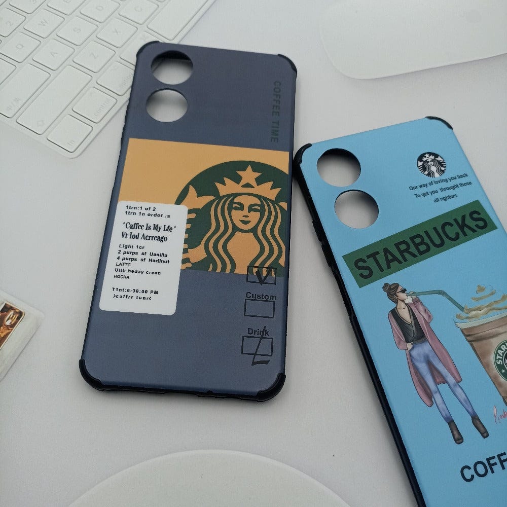 Starbucks Mobile Phone Case for OPPO A17 Back Cover Onezeros.in