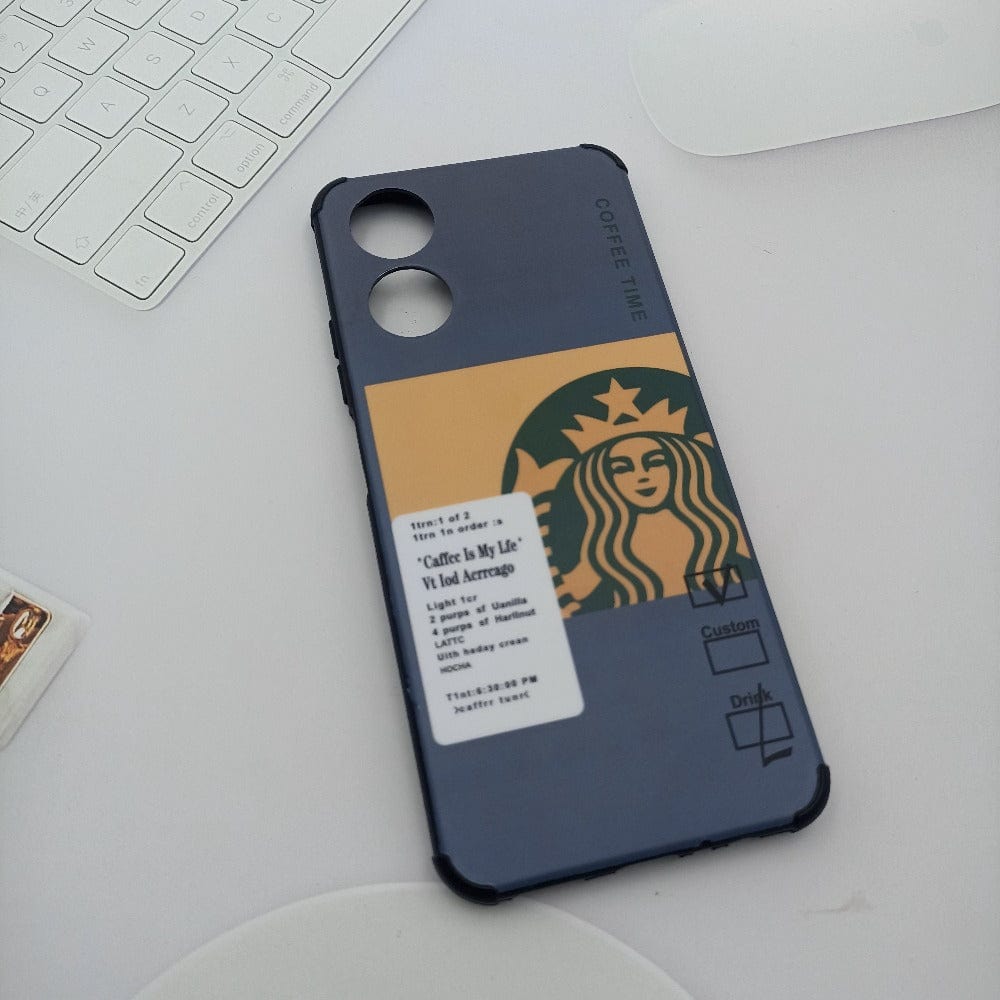 Starbucks Mobile Phone Case for OPPO A17 Back Cover 1 Onezeros.in