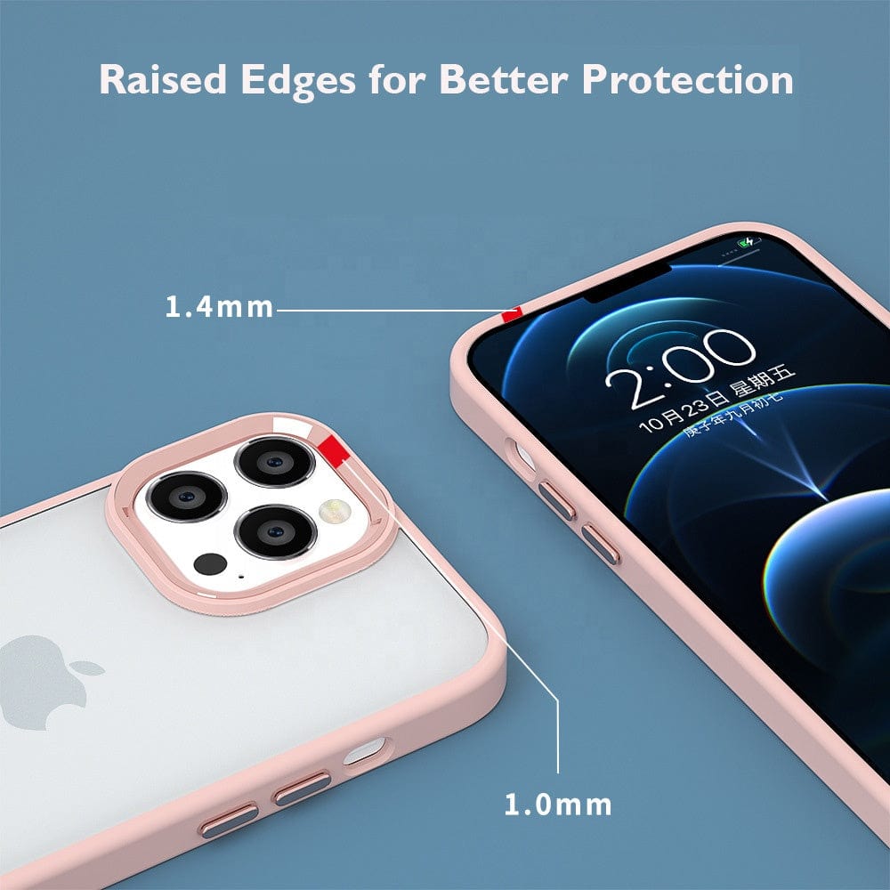 Transparent Design Case For iPhone 13 Electroplating Camera Phone Cover Onezeros.in