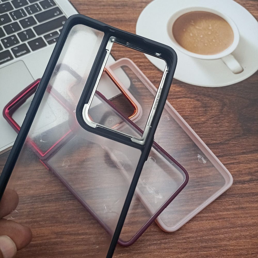 Transparent Design Case For OPPO Reno8 Pro 5G Electroplating Camera Phone Cover Onezeros.in