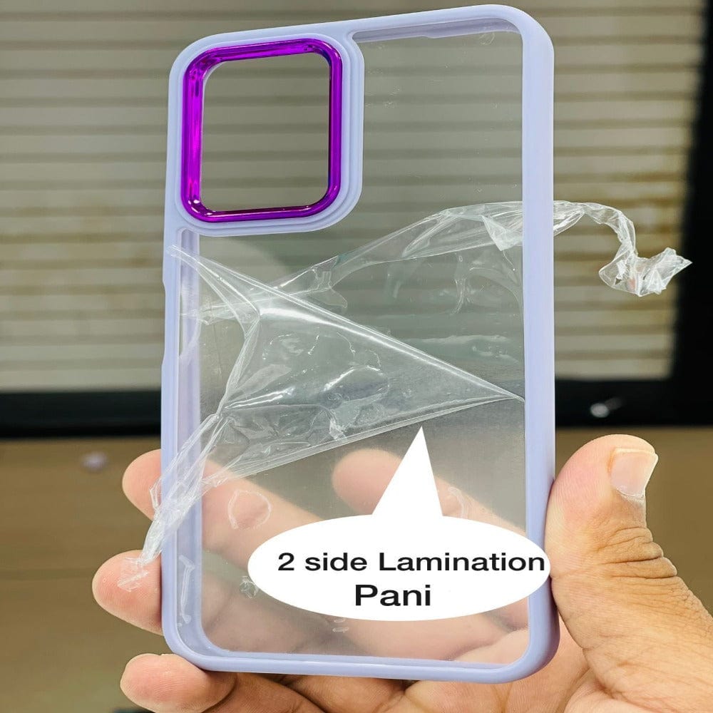 Transparent Design Case For Realme C35 Electroplating Camera Phone Cover Onezeros.in