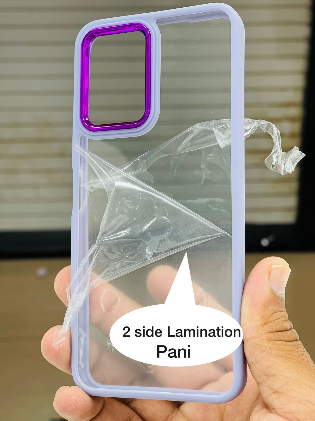 Transparent Design Case For Realme Narzo 50A Electroplating Camera Phone Cover Onezeros.in