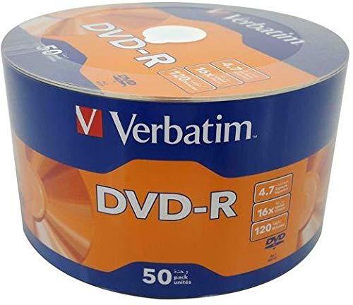 Verbatim DVD-R 4.7GB 50 Pack Case Verbatim