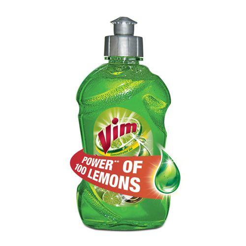 Vim Dishwashing Liquid Bottle - Lime 250 ml Hindustan Unilever Limited