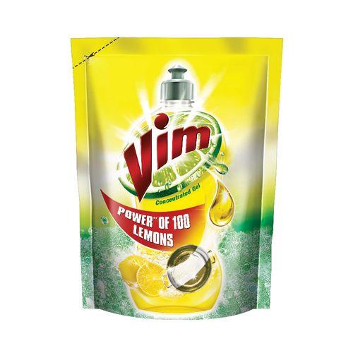 Vim Gel Dish Wash Pouch Lemon 115 ml Hindustan Unilever Limited