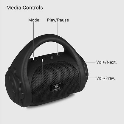 Zebronics Zeb County Bluetooth Speaker with Built in FM Radio Zebronics